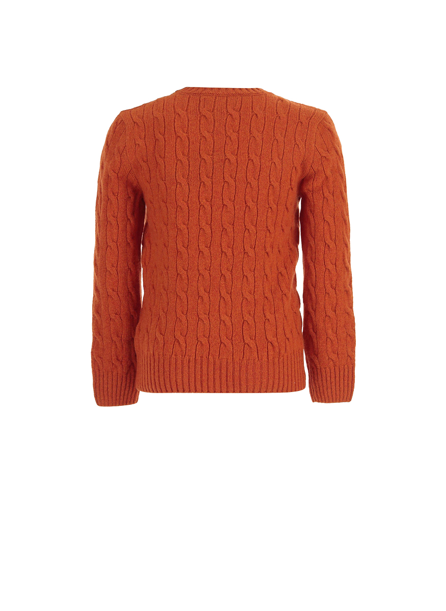 Ralph Lauren Kids 2-7 sweater with embroidery