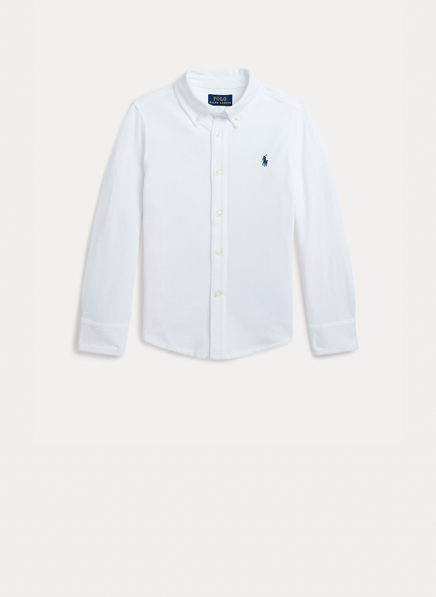 Риза с бродерия Ralph Lauren Kids 2-7