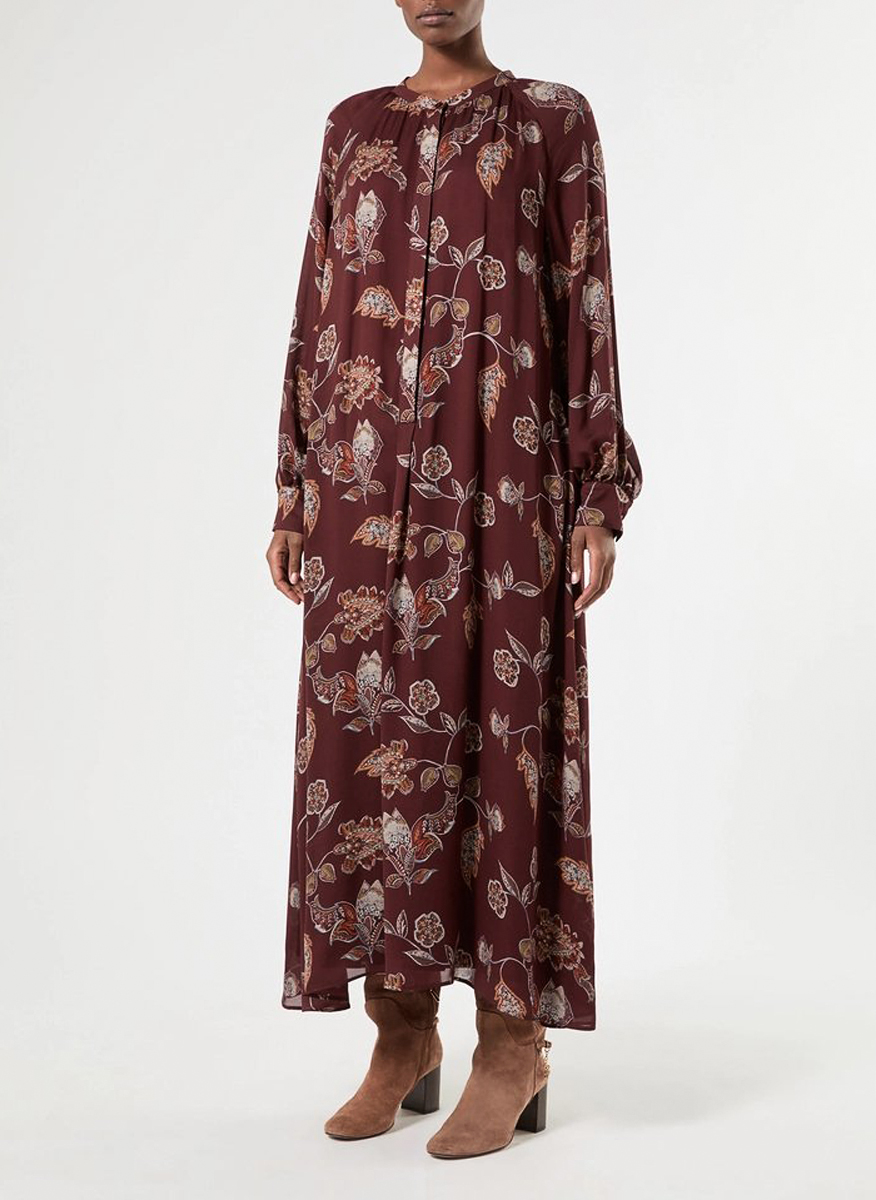 Marina Rinaldi Mrstacito printed dress
