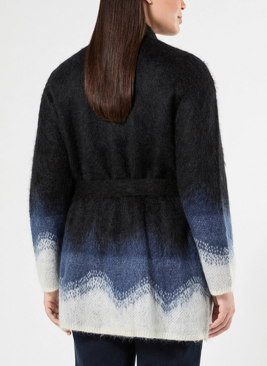 Marina Rinaldi Mrstarina belted cardigan