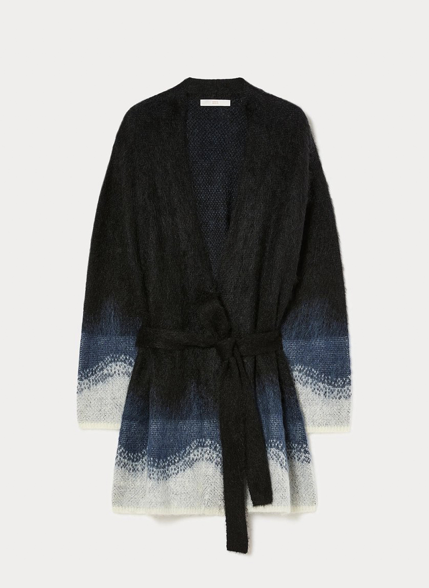 Marina Rinaldi Mrstarina belted cardigan