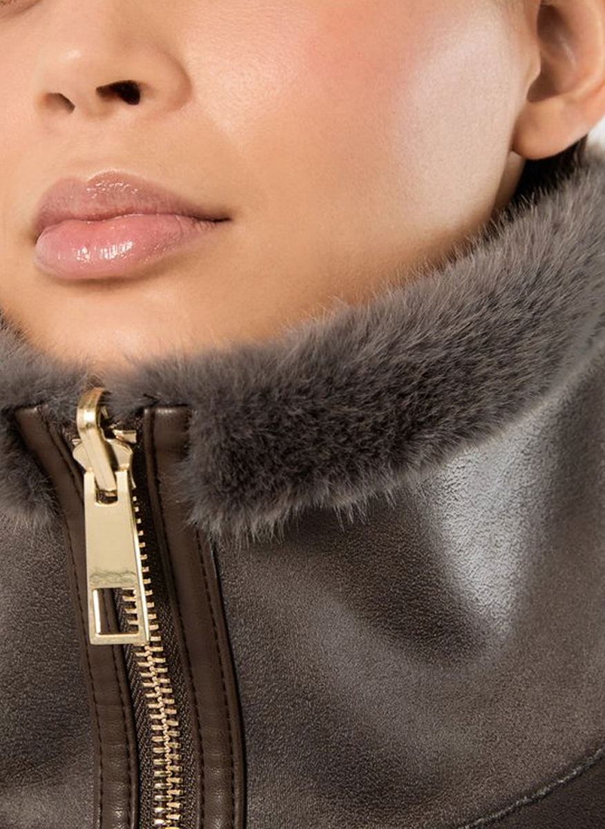 Двулицево яке 'Cape cut' Marina Rinaldi Mrsspuma