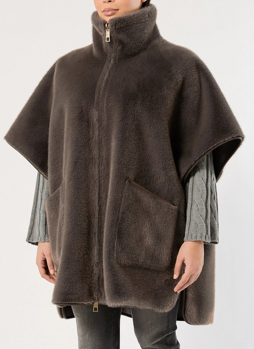 Двулицево яке 'Cape cut' Marina Rinaldi Mrsspuma