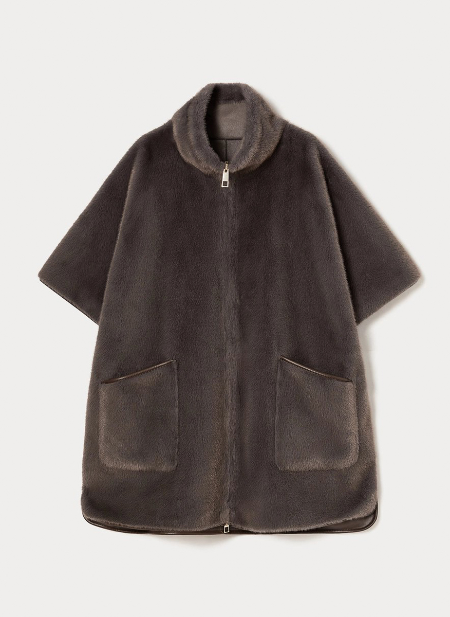 Двулицево яке 'Cape cut' Marina Rinaldi Mrsspuma