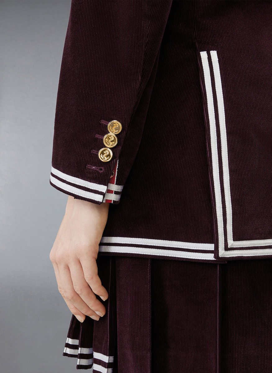 Thome Browne corduroy jacket