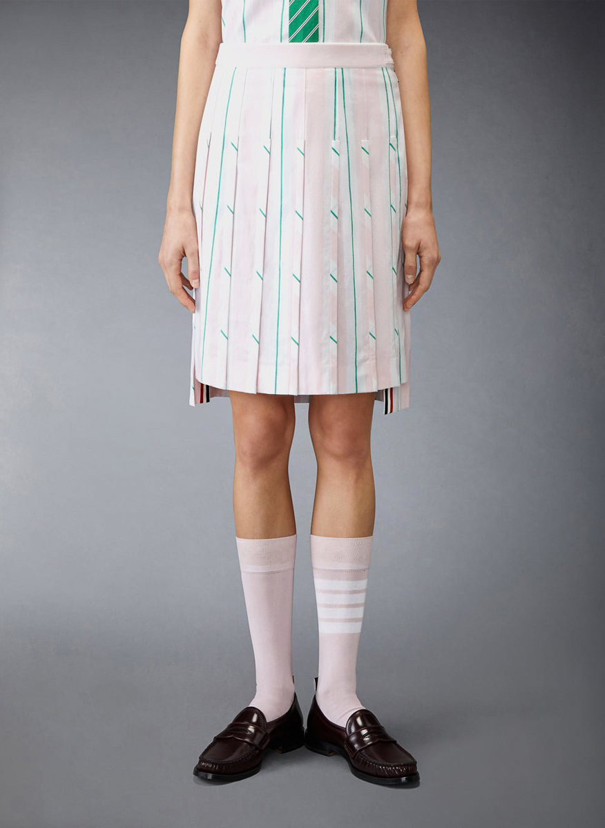Thom Browne striped skirt