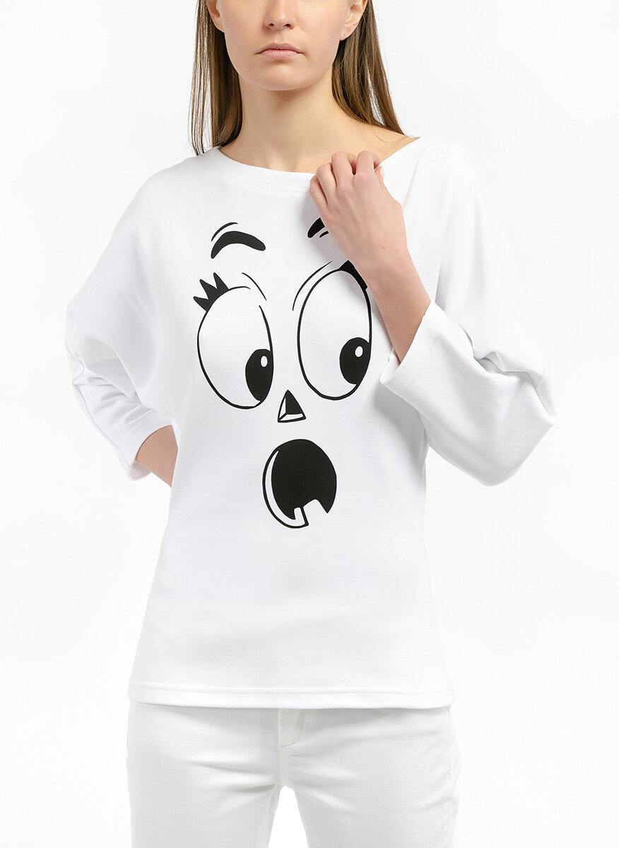 Суетшърт Pumpkin Face Moschino
