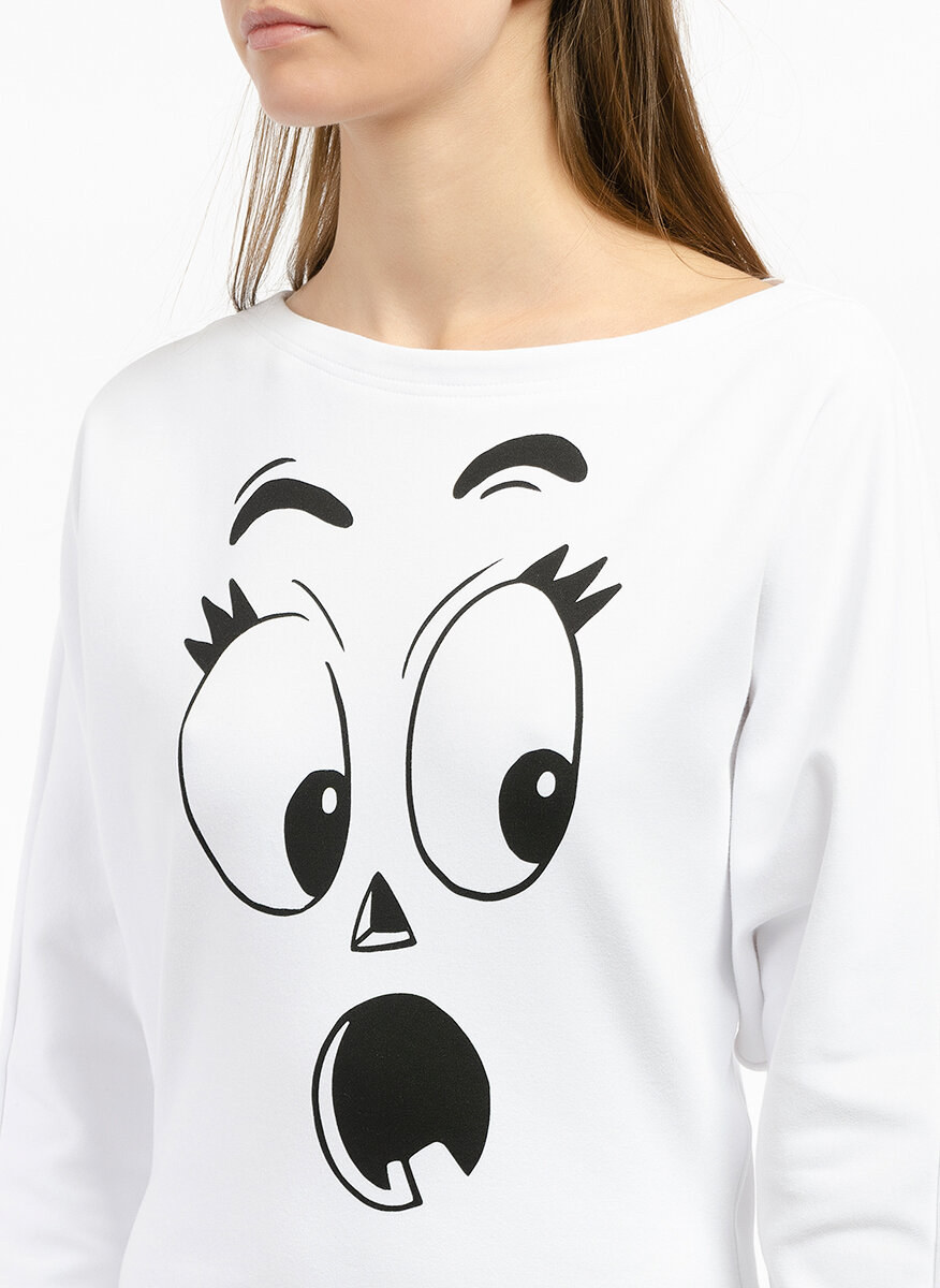 Суетшърт Pumpkin Face Moschino
