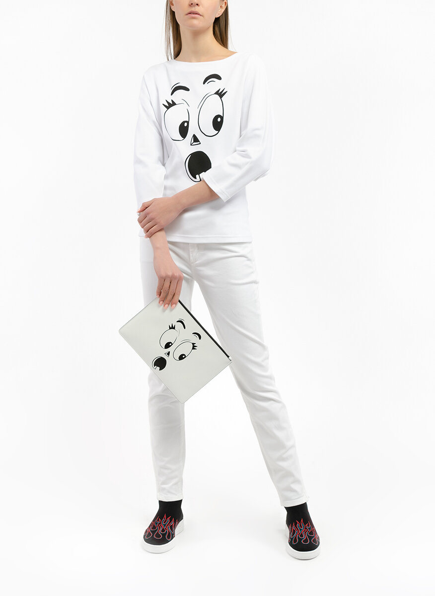 Суетшърт Pumpkin Face Moschino