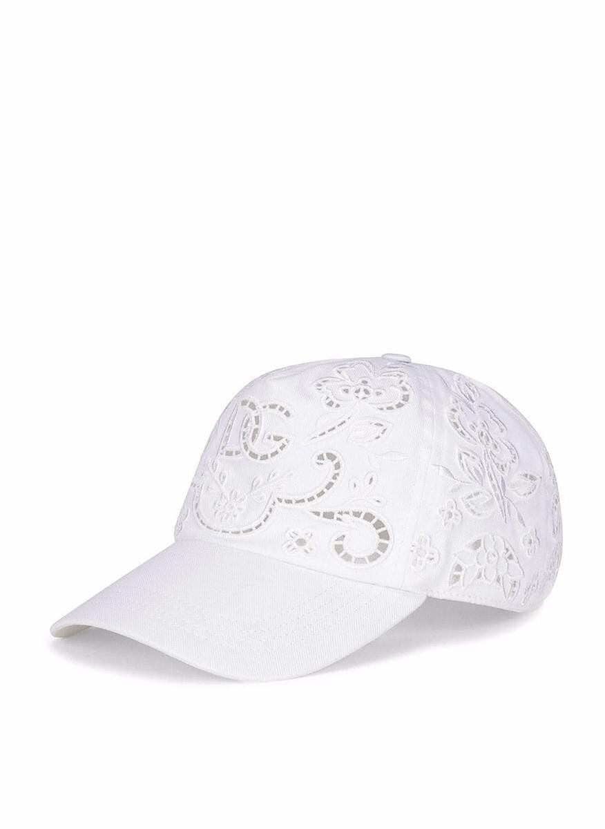 Шапка с бродирано лого Dolce&Gabbana