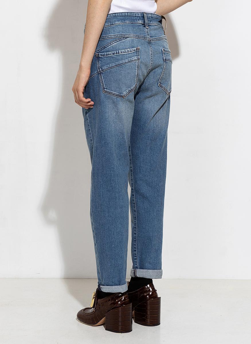 Деним с износен ефект Sportmax Brian
