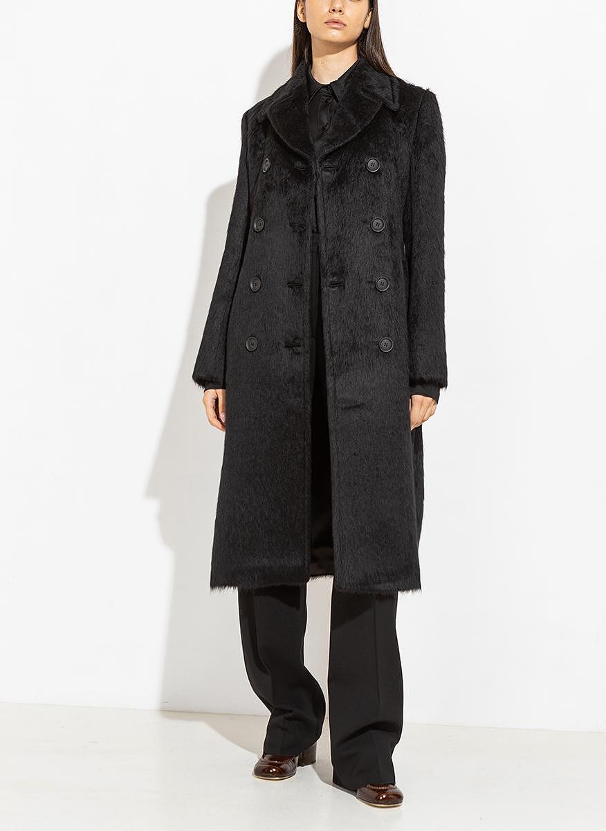 Палто от алпака 'Furry-look' Sportmax Belford