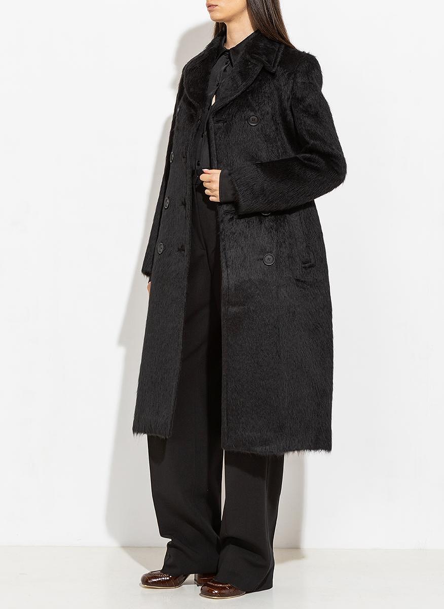 Палто от алпака 'Furry-look' Sportmax Belford