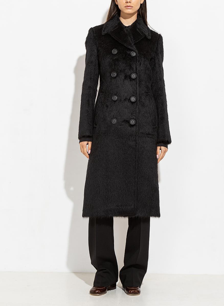 Палто от алпака 'Furry-look' Sportmax Belford