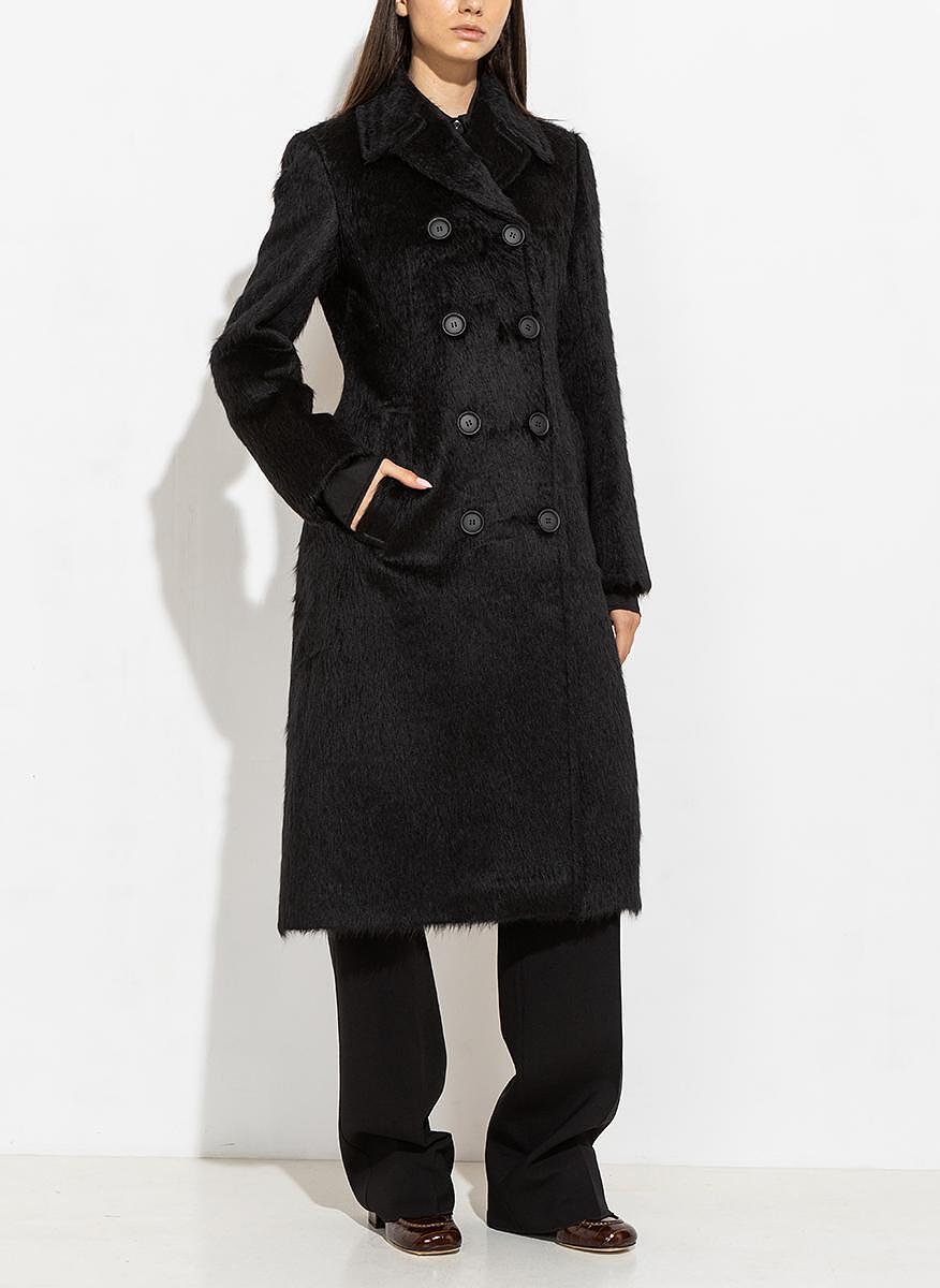 Палто от алпака 'Furry-look' Sportmax Belford