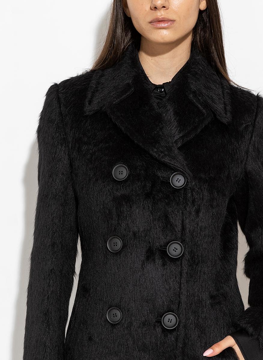 Палто от алпака 'Furry-look' Sportmax Belford