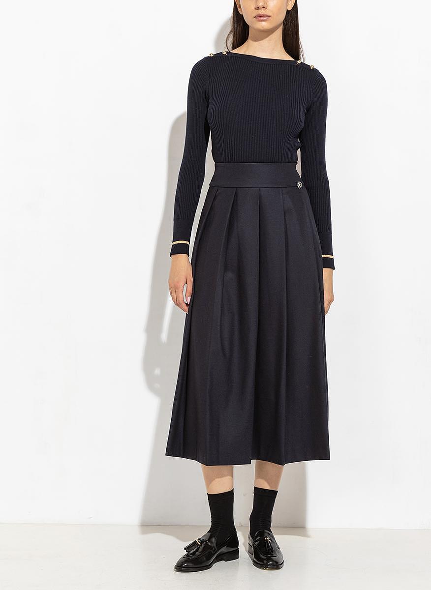 Пуловер от вълна и кашмир Max Mara Kristin