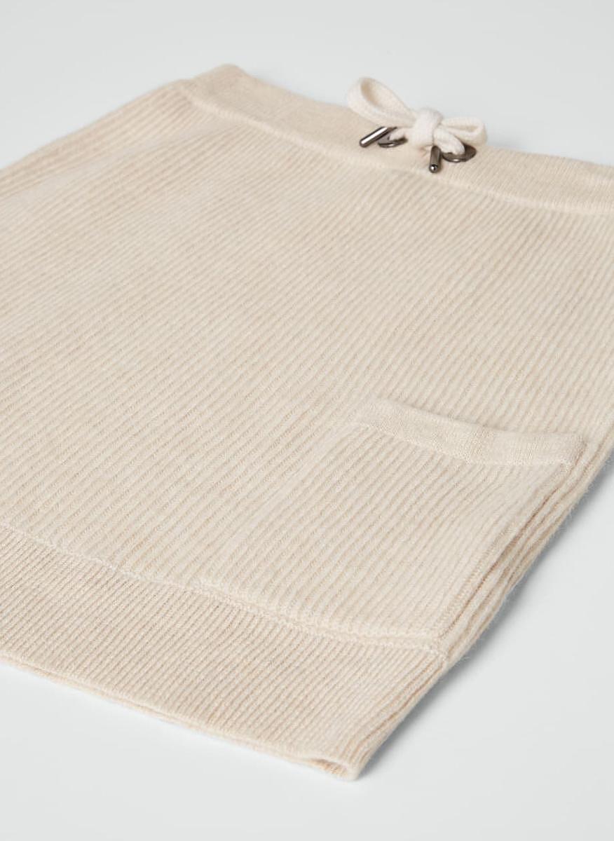 Пола от фино плетиво Brunello Cucinelli Kids 12