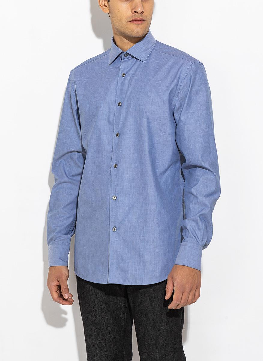 Риза от памук Zegna
