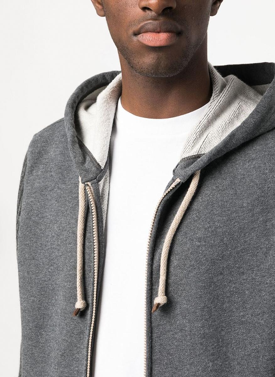 Суитшърт с рипс Brunello Cucinelli