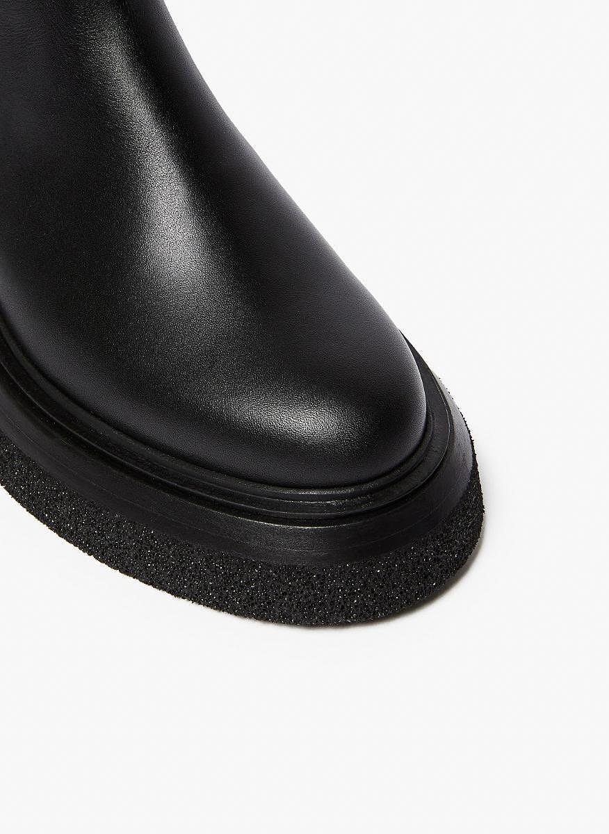 Ботуши от естествена кожа 'Chelsea' Max Mara Englishboot