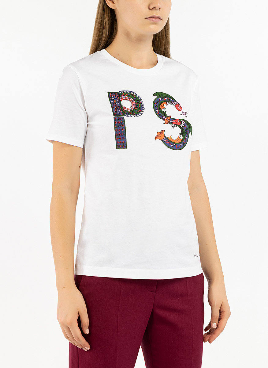 Тишърт с принт PS by Paul Smith