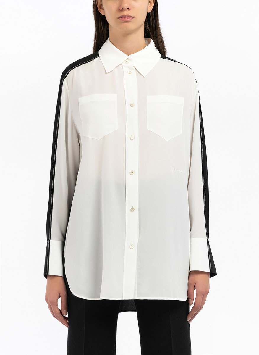 Двуцветна риза Givenchy
