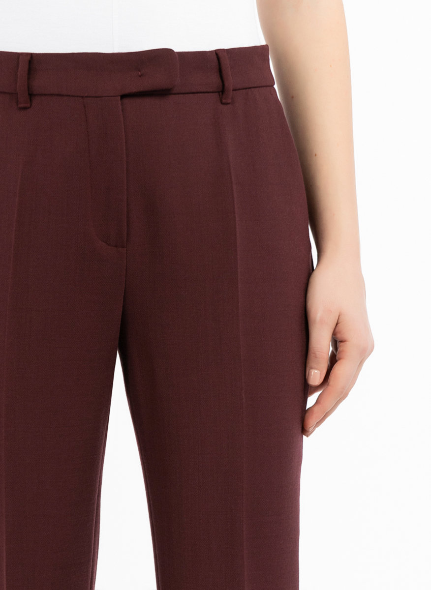 Панталон с вълна Max Mara Studio Ajaccio