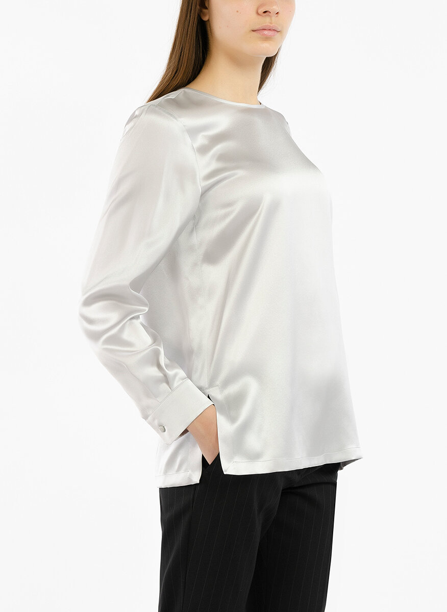 Блуза от коприна Max Mara Pio
