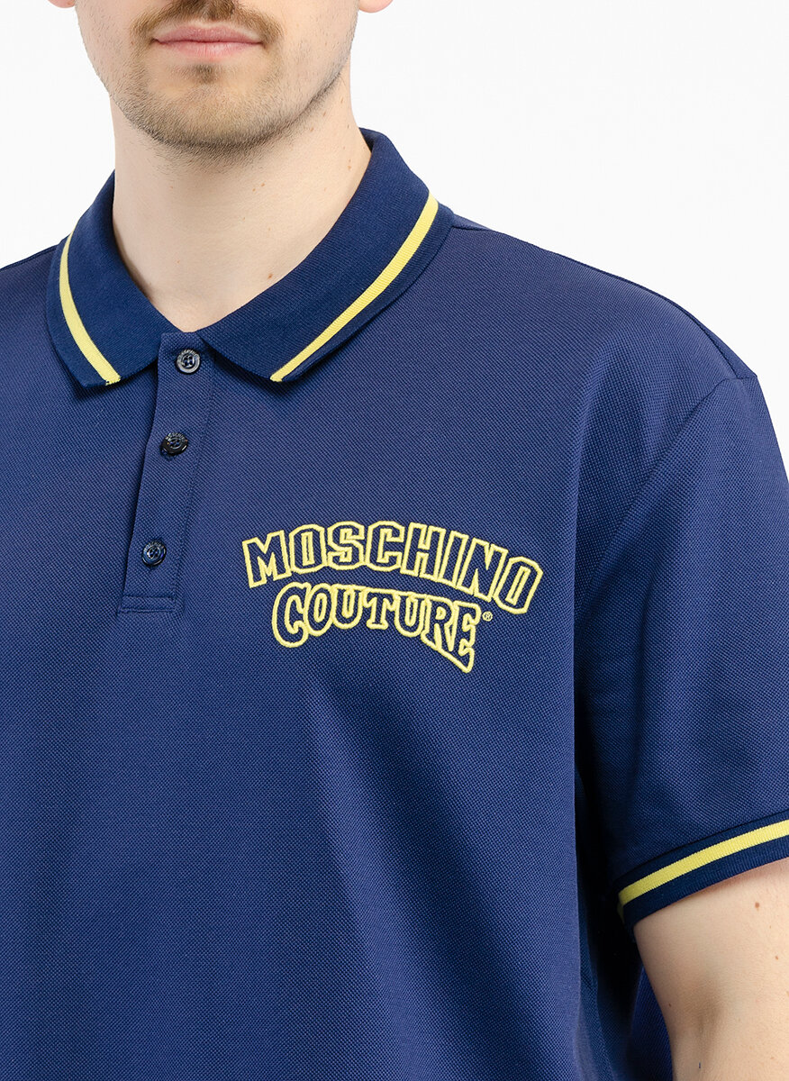Полошърт с лого Moschino