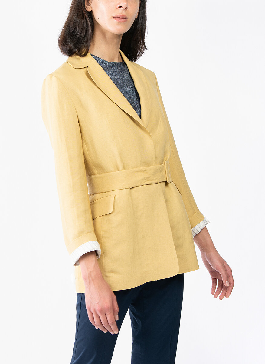 Блейзър с лен Max Mara Nave