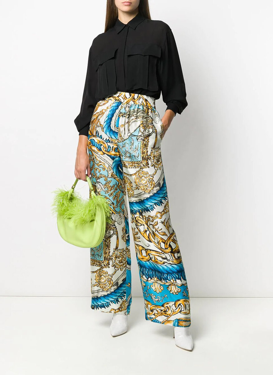 Копринена риза Moschino
