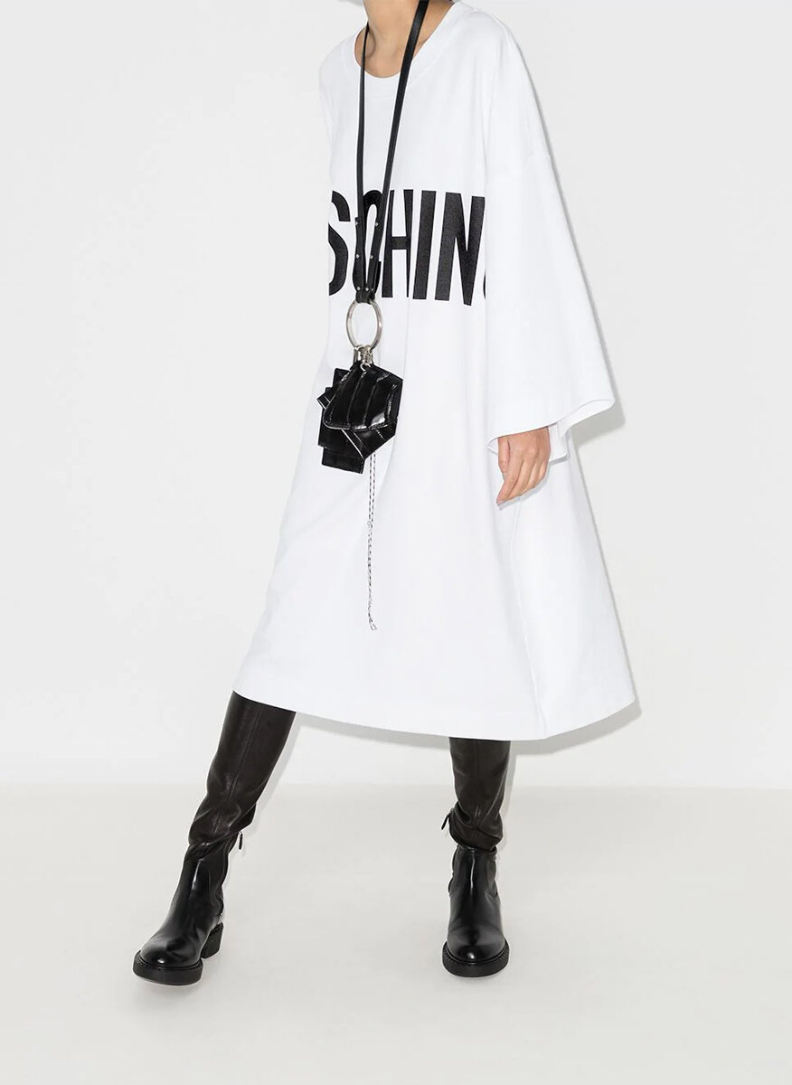 Oversized Рокля Moschino