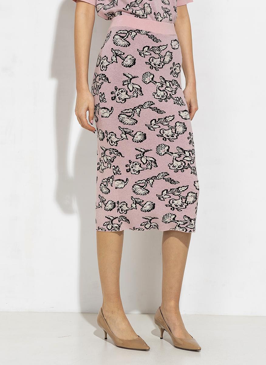 Пола от фино плетиво Weekend Max Mara Lena