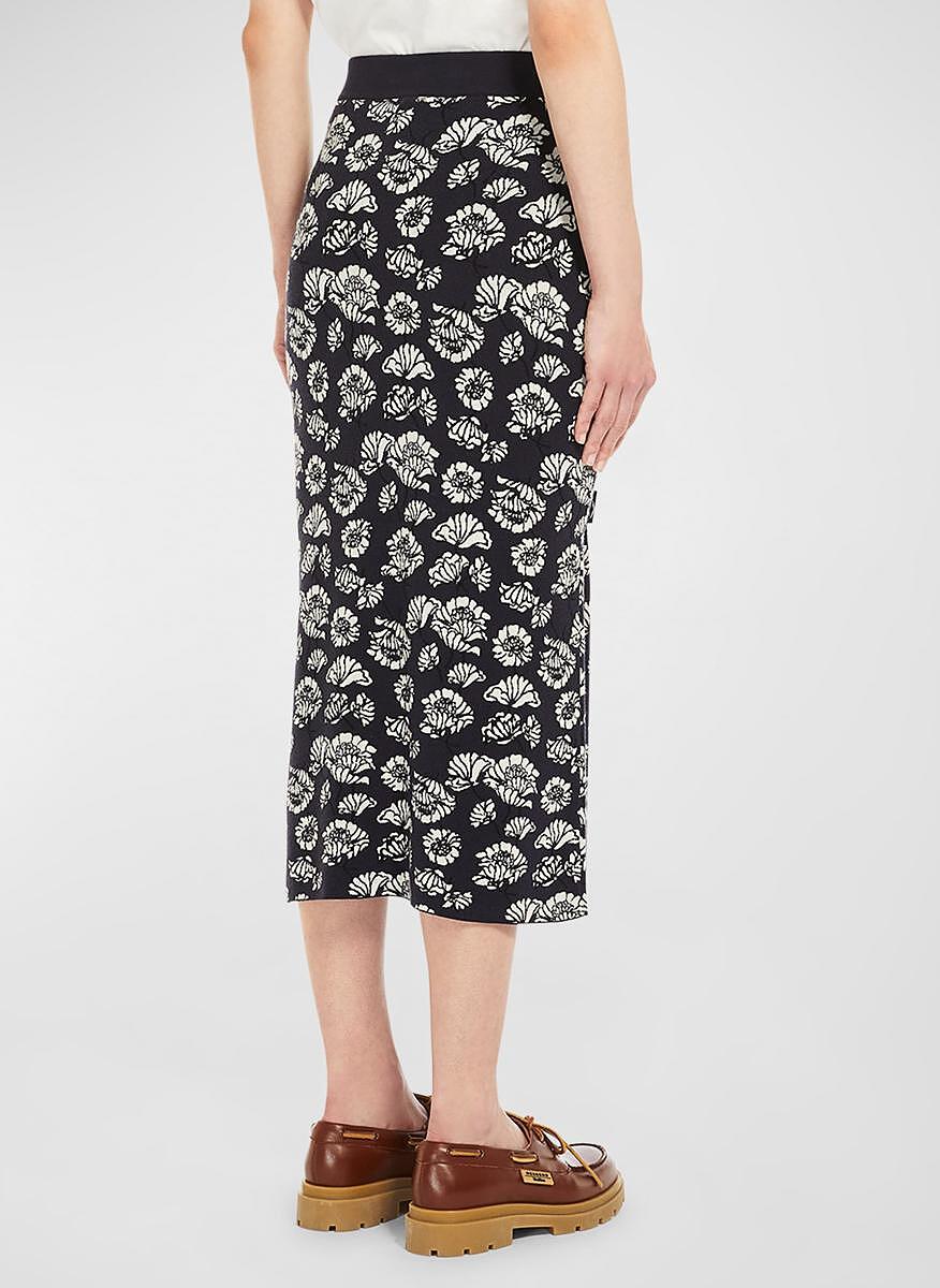 Пола от фино плетиво Weekend Max Mara Lena