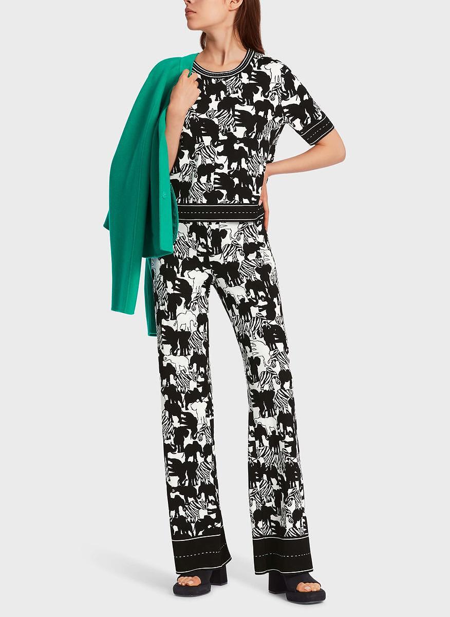 Пуловер от фино плетиво Marc Cain Collections