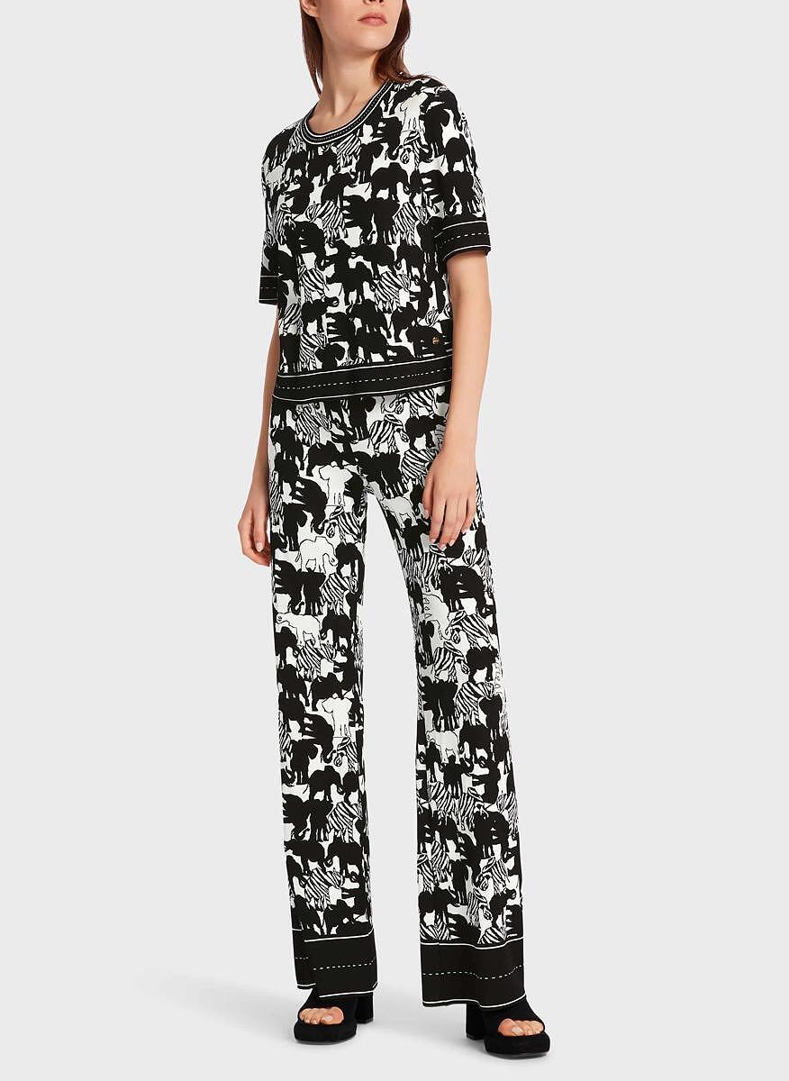 Пуловер от фино плетиво Marc Cain Collections