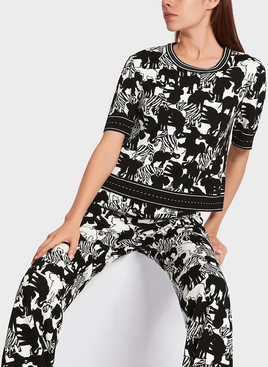 Пуловер от фино плетиво Marc Cain Collections