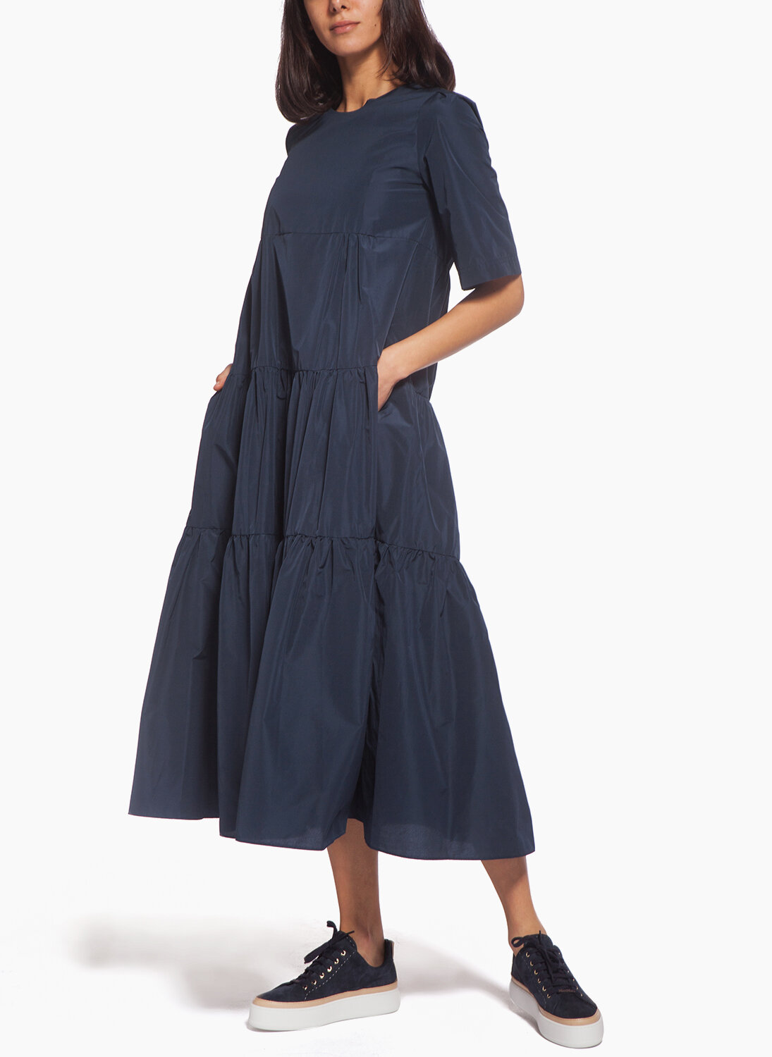 Рокля от тафта Weekend Max Mara Uncino