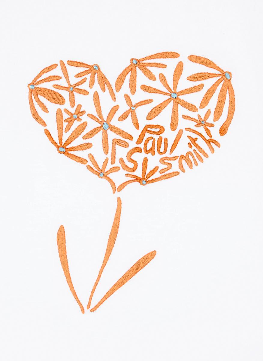 Тишърт с принт 'Flower' PS Paul Smith