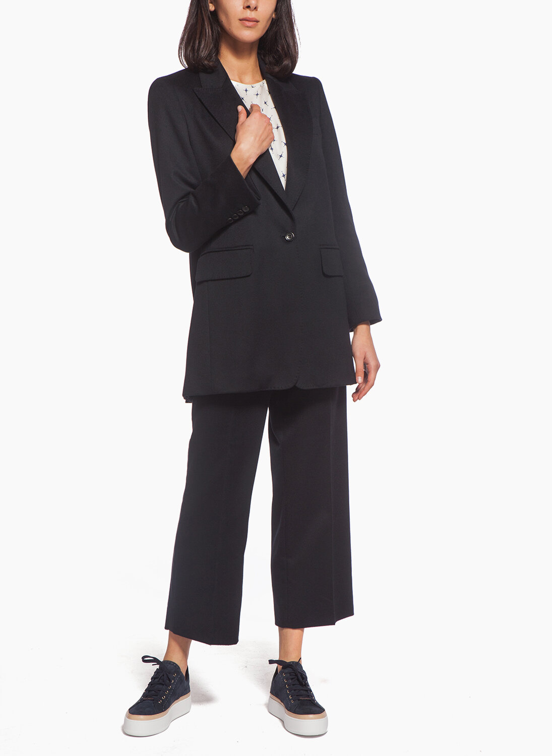 Сако от камилска вълна Max Mara Eva