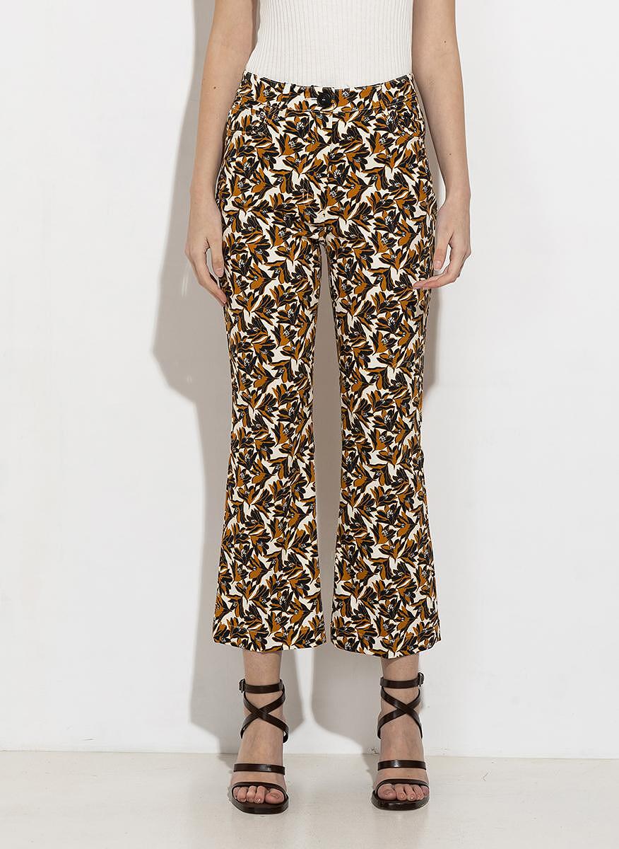 Панталон с принт Weekend Max Mara Gabrielle