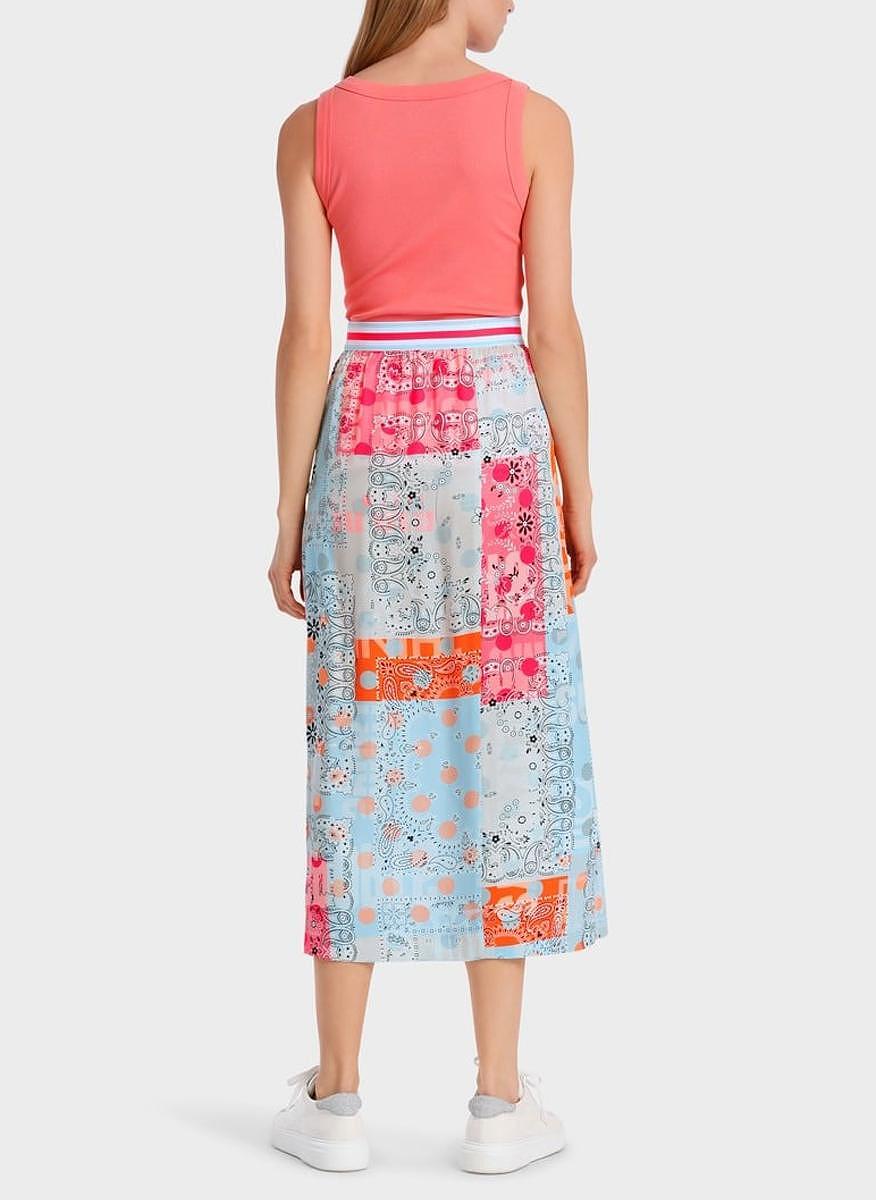 Пола с принт 'Bandanna' Marc Cain Sports