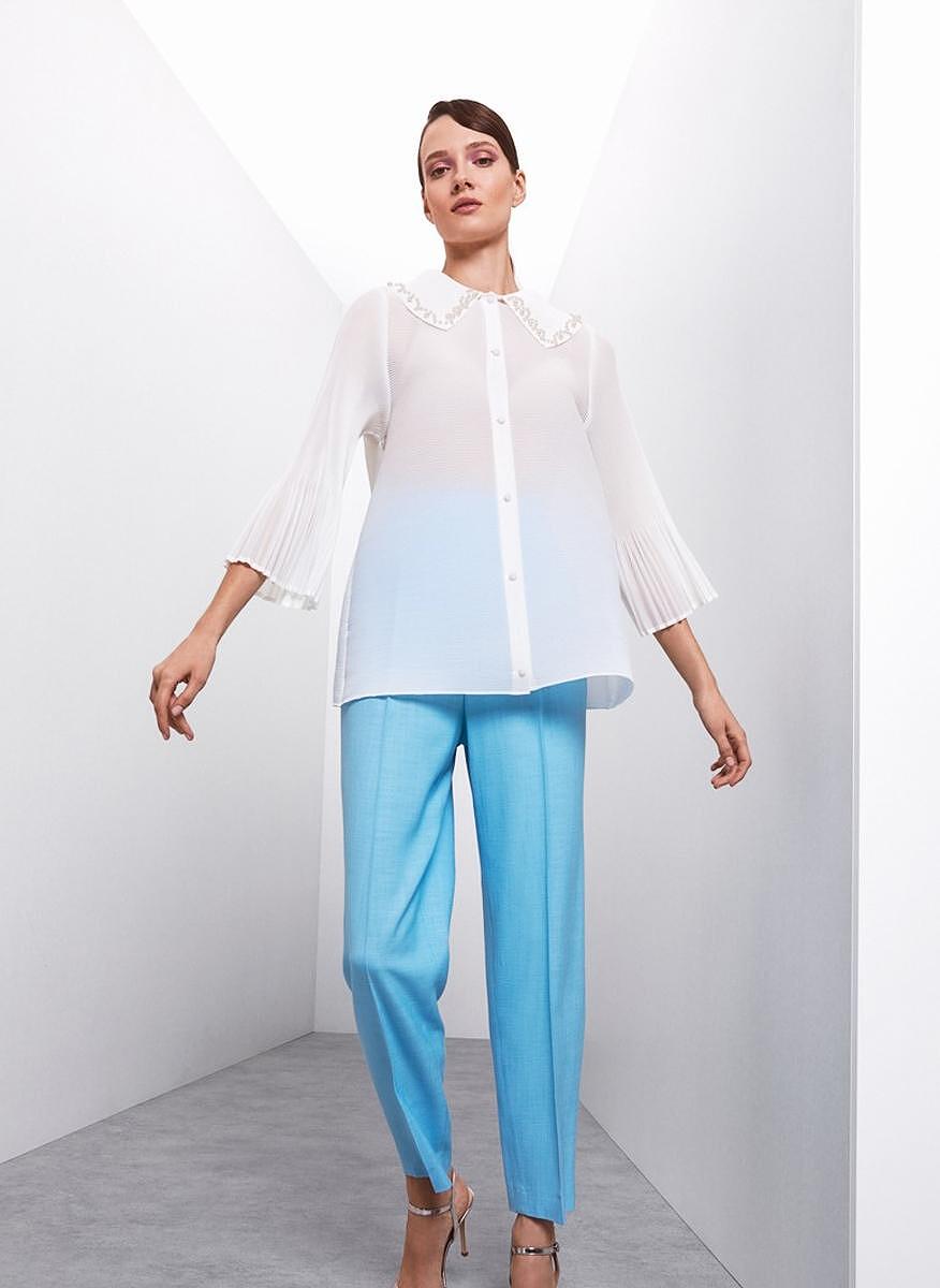 Панталон 'Wavy Waistband' Marc Cain Collections