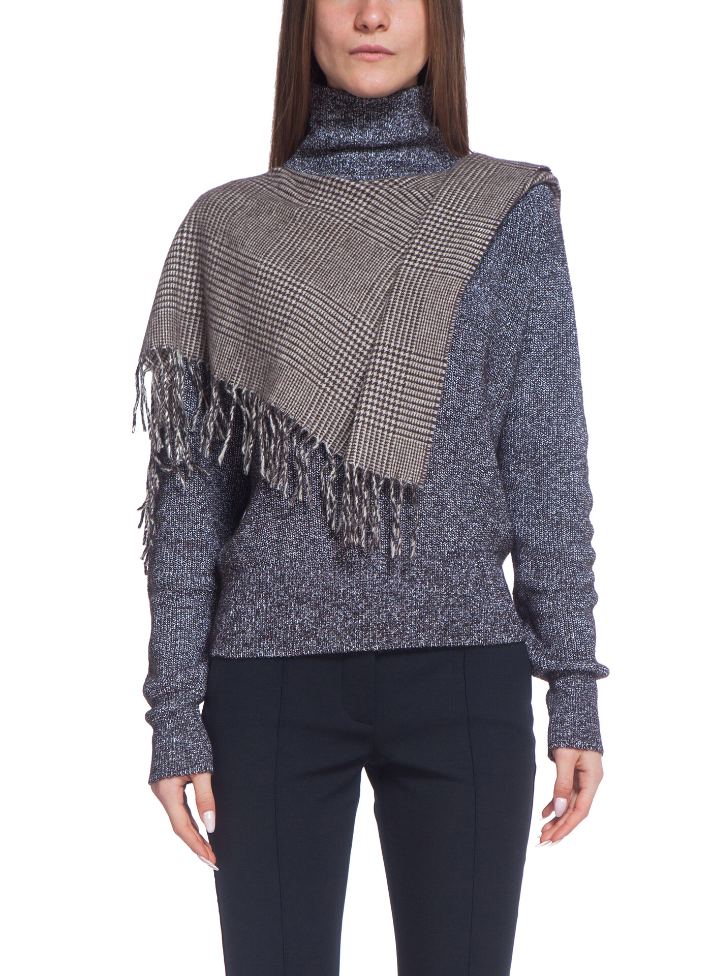 Пуловер с шал Sportmax Code Attilia