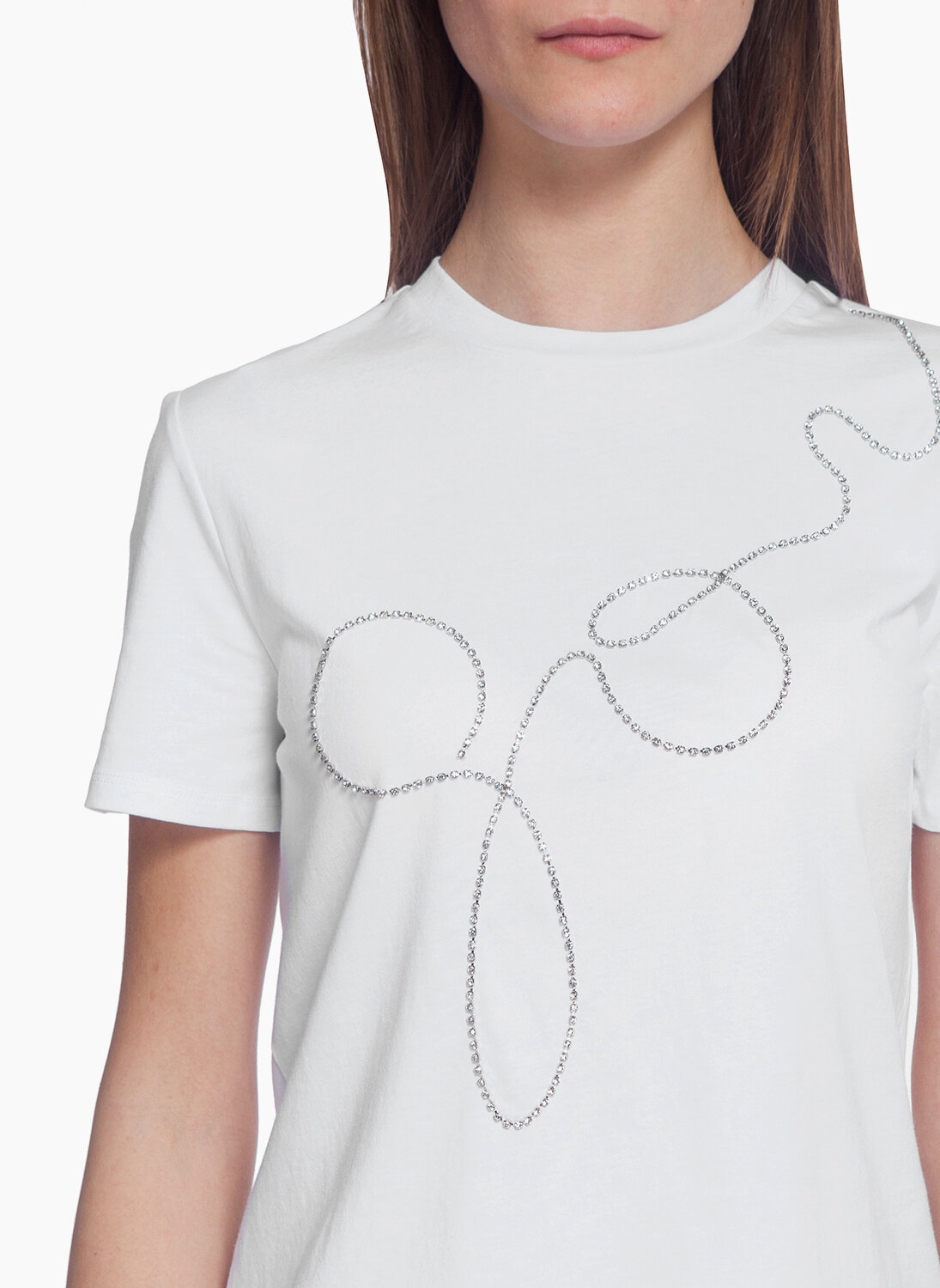 Тишърт с декоративна апликация Sportmax Garonna