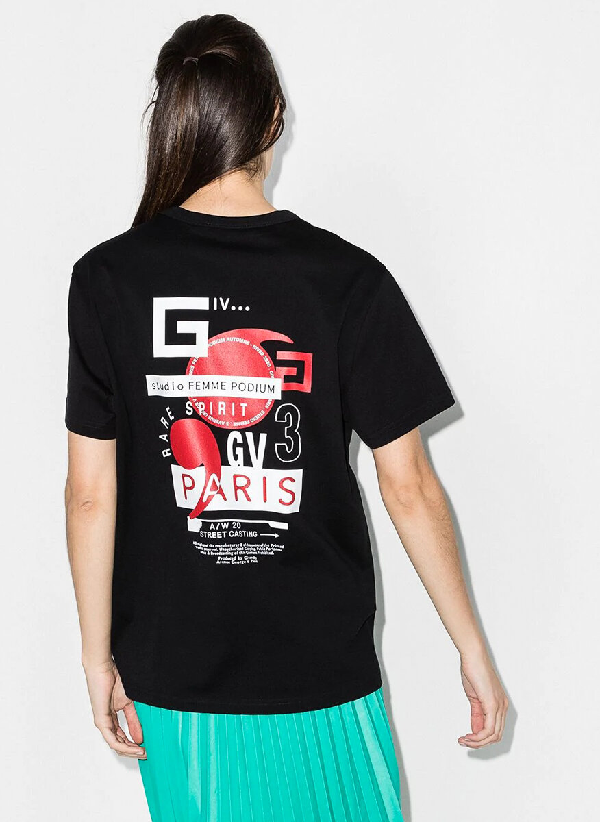 Тениска с принт Givenchy