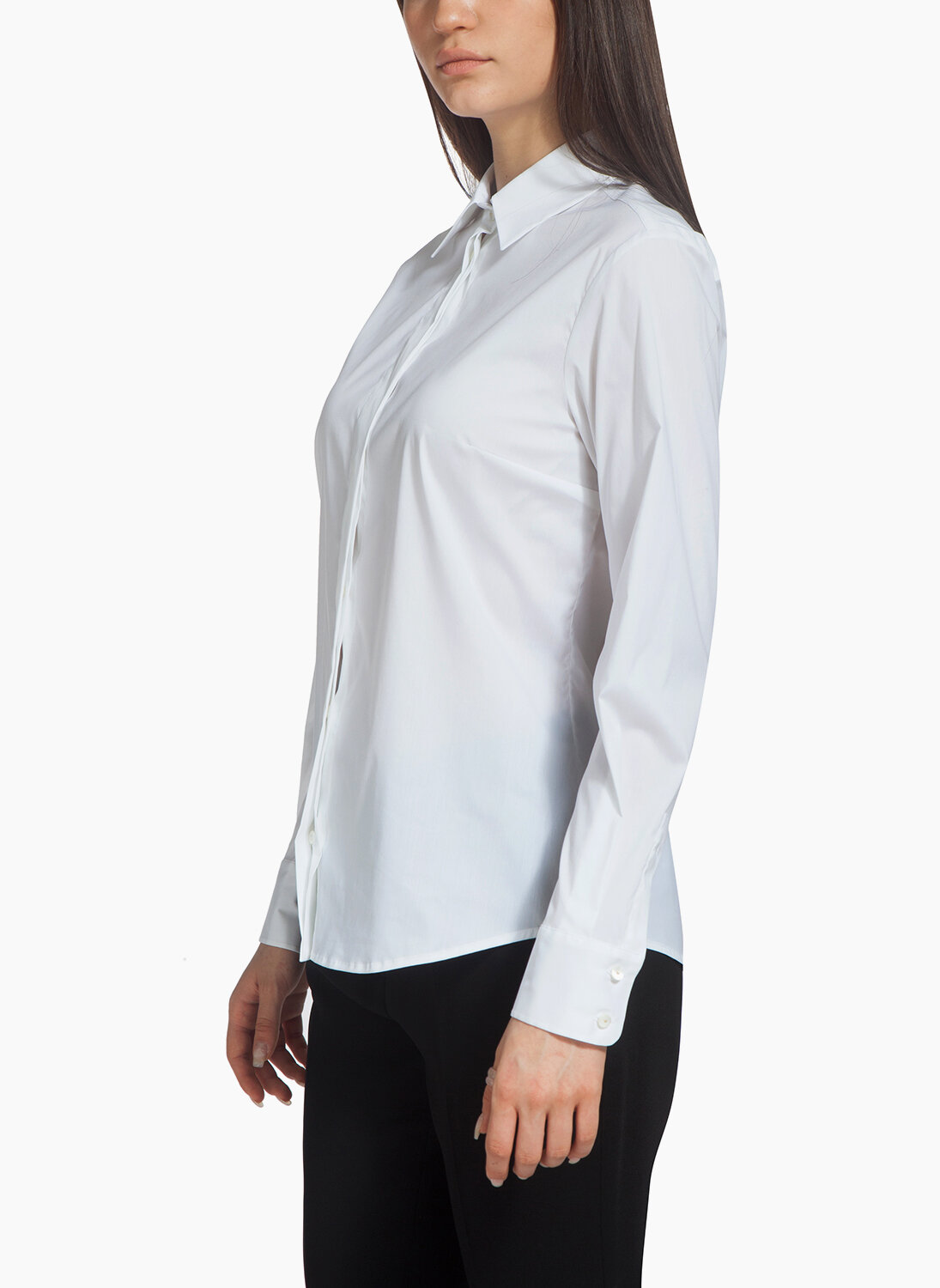 Риза от поплин Max Mara Studio Cometa