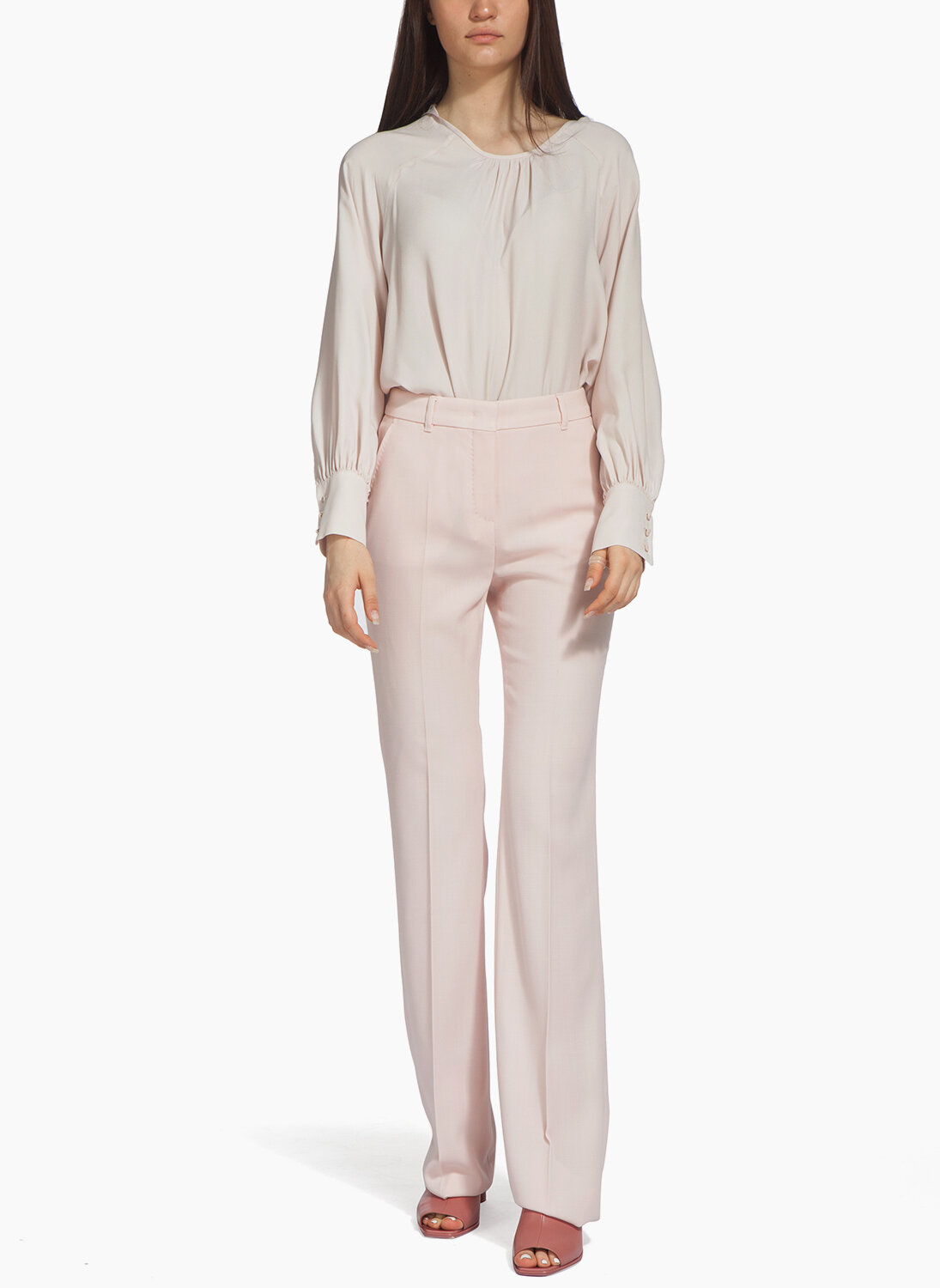 Вълнен панталон Max Mara Studio