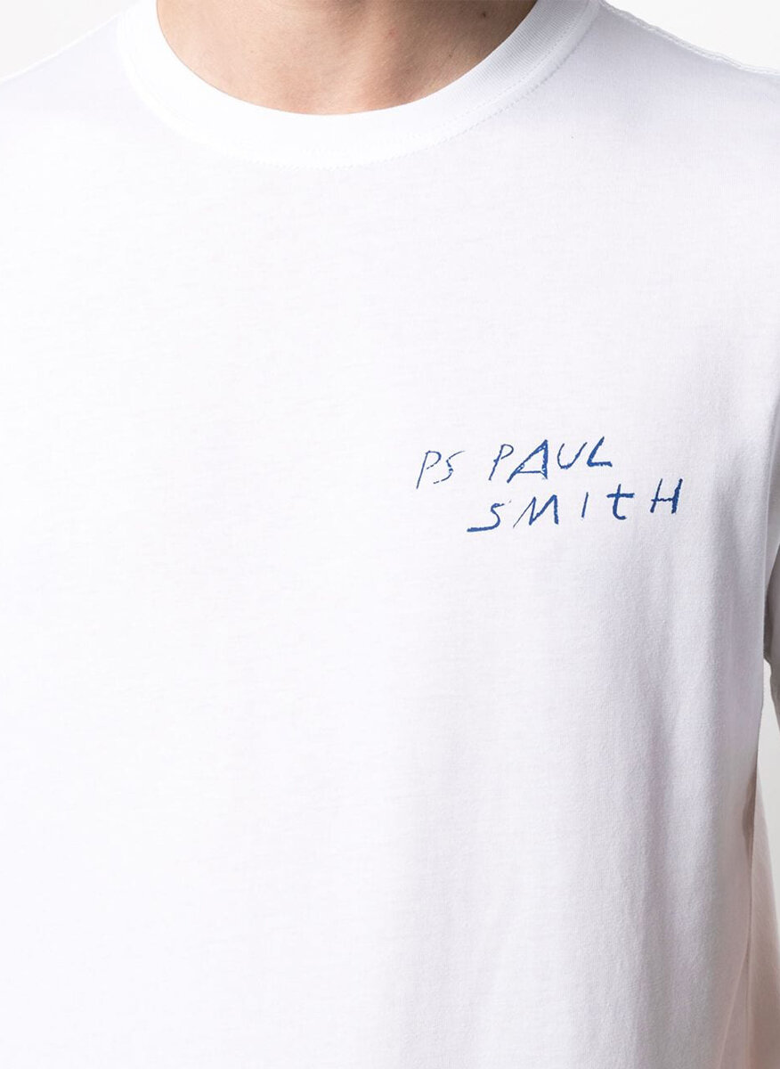 Tишърт с принт Paul Smith
